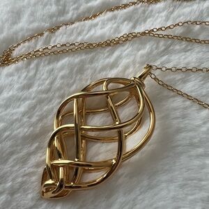 NIB Links of London Large Gold Pendant Necklace
